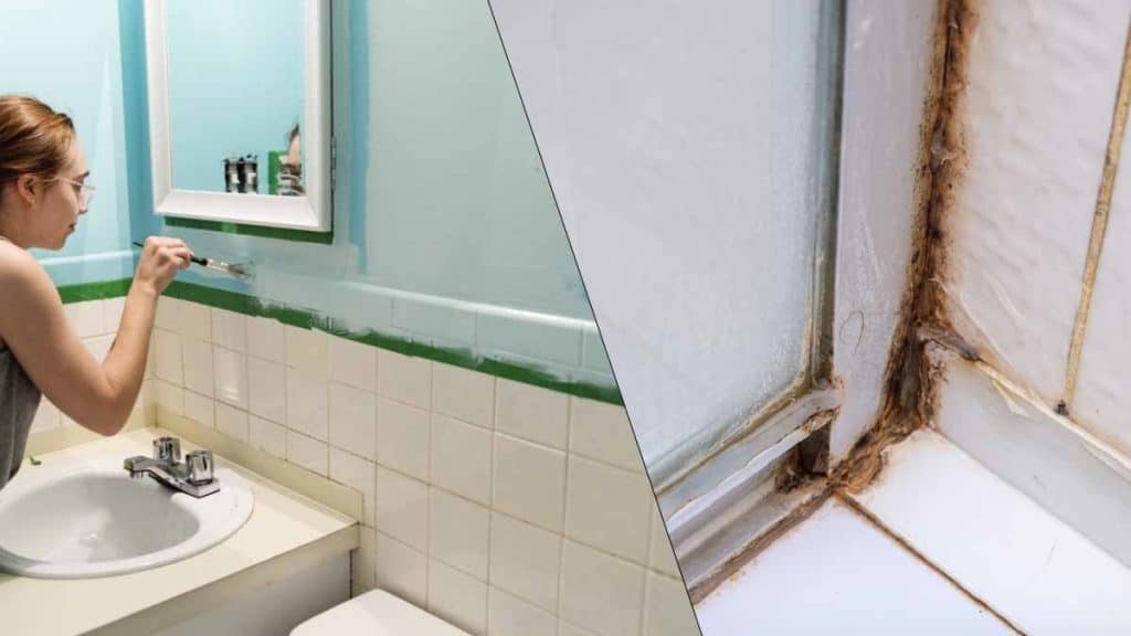 Astuce infaillible contre les moisissures dans la salle de bain, technique sans détergents ni eau de javel