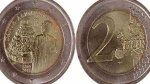 La pièce de 2 euros avec Dante, quelle est sa réelle valeur actuelle?