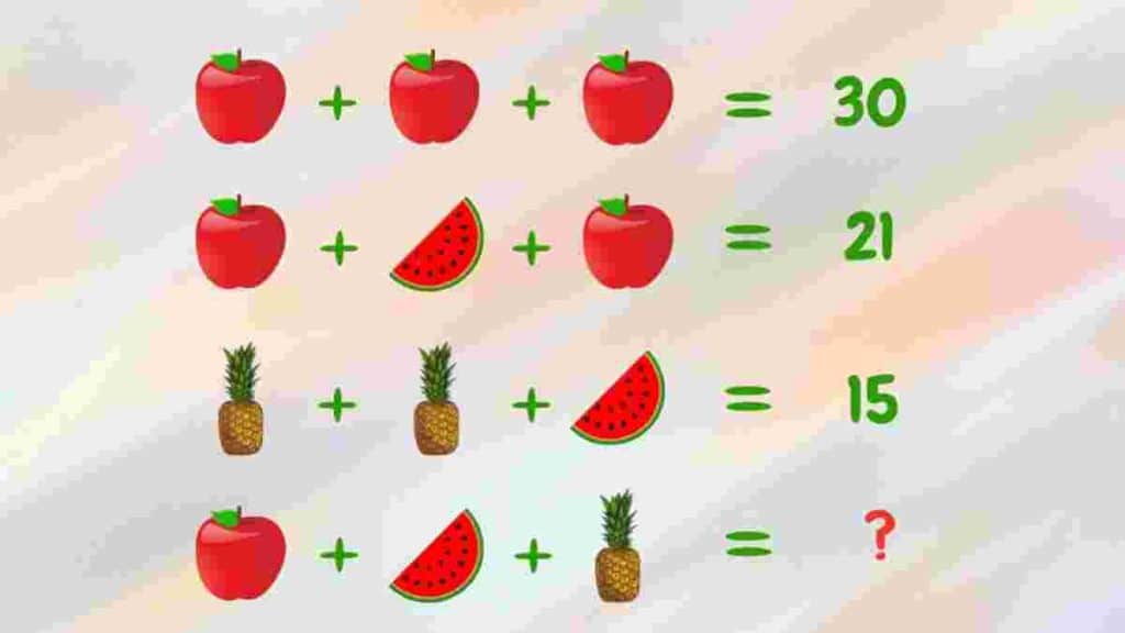 casse-tete-mathematique-pour-plus-brillants-pouvez-vous-resoudre-et-trouver-la-valeur-de-chaque-fruit