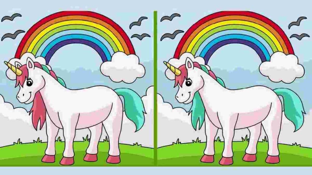 saurez-vous-trouver-les-trois-differences-entre-ces-deux-images-de-licornes-en-moins-de-20-secondes