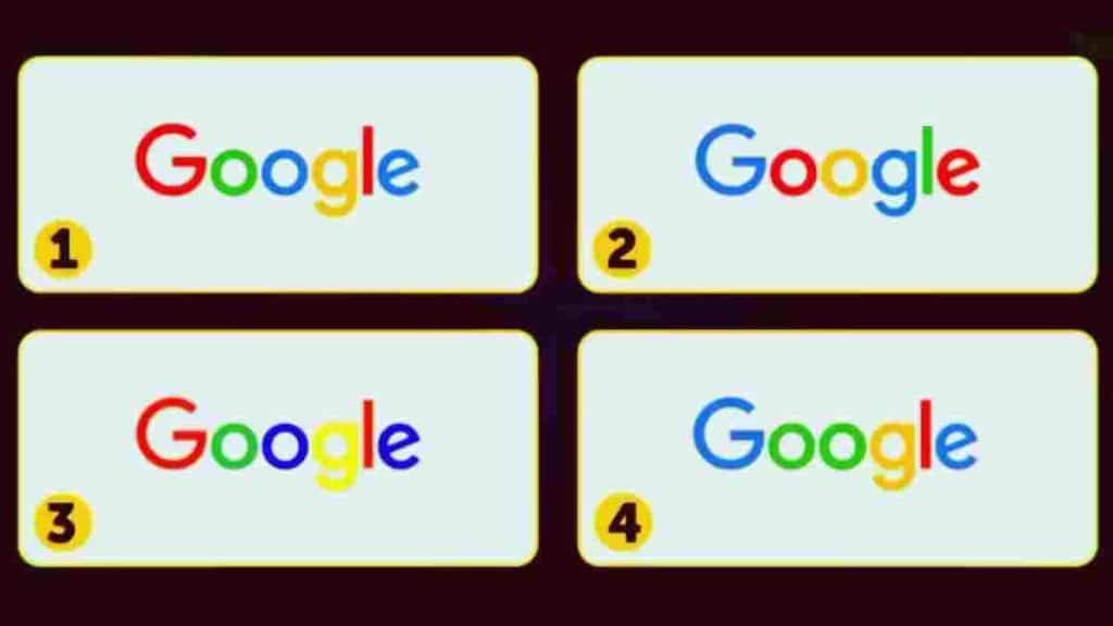 repérer le bon logo "Google"
